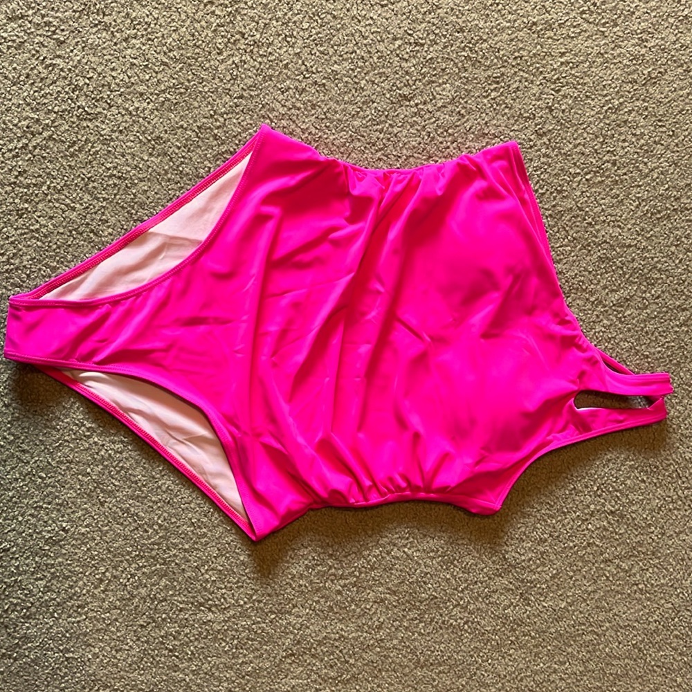 Hot Pink swimsuit from TikTok